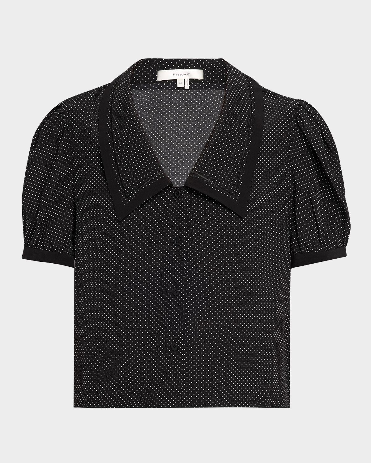​the polka dot sailor blouse