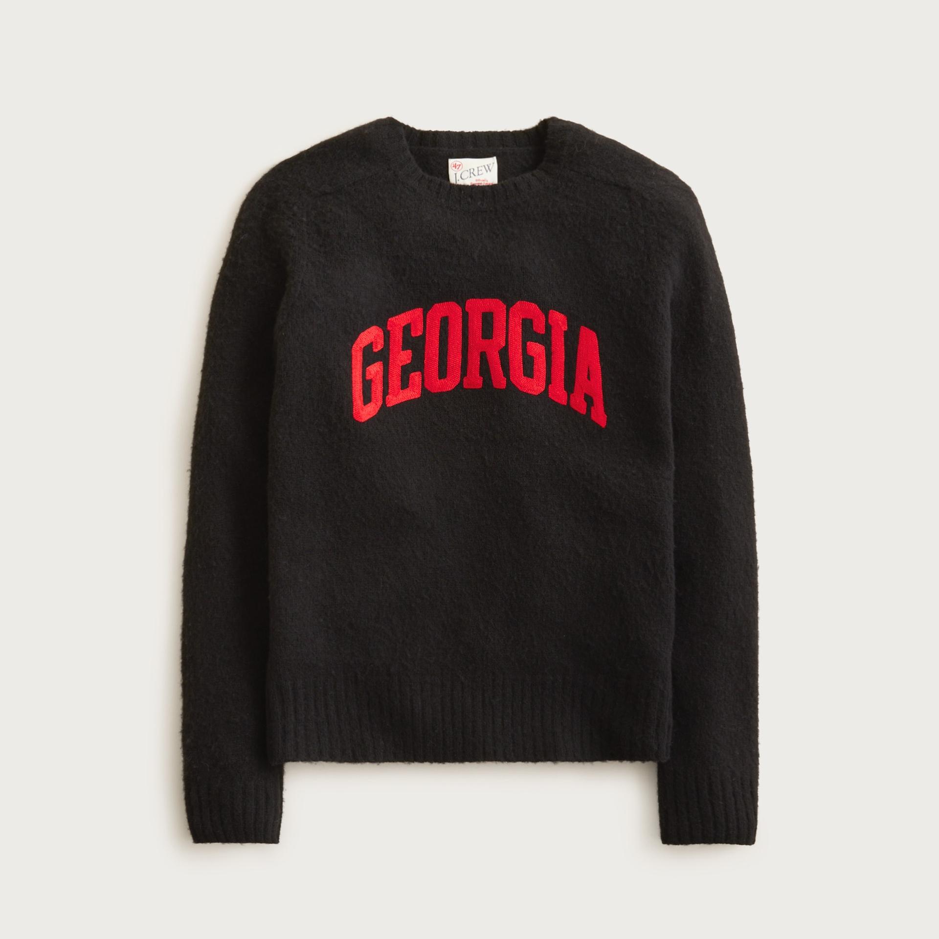 '47 x j.crew brushed wool ohio state sweater