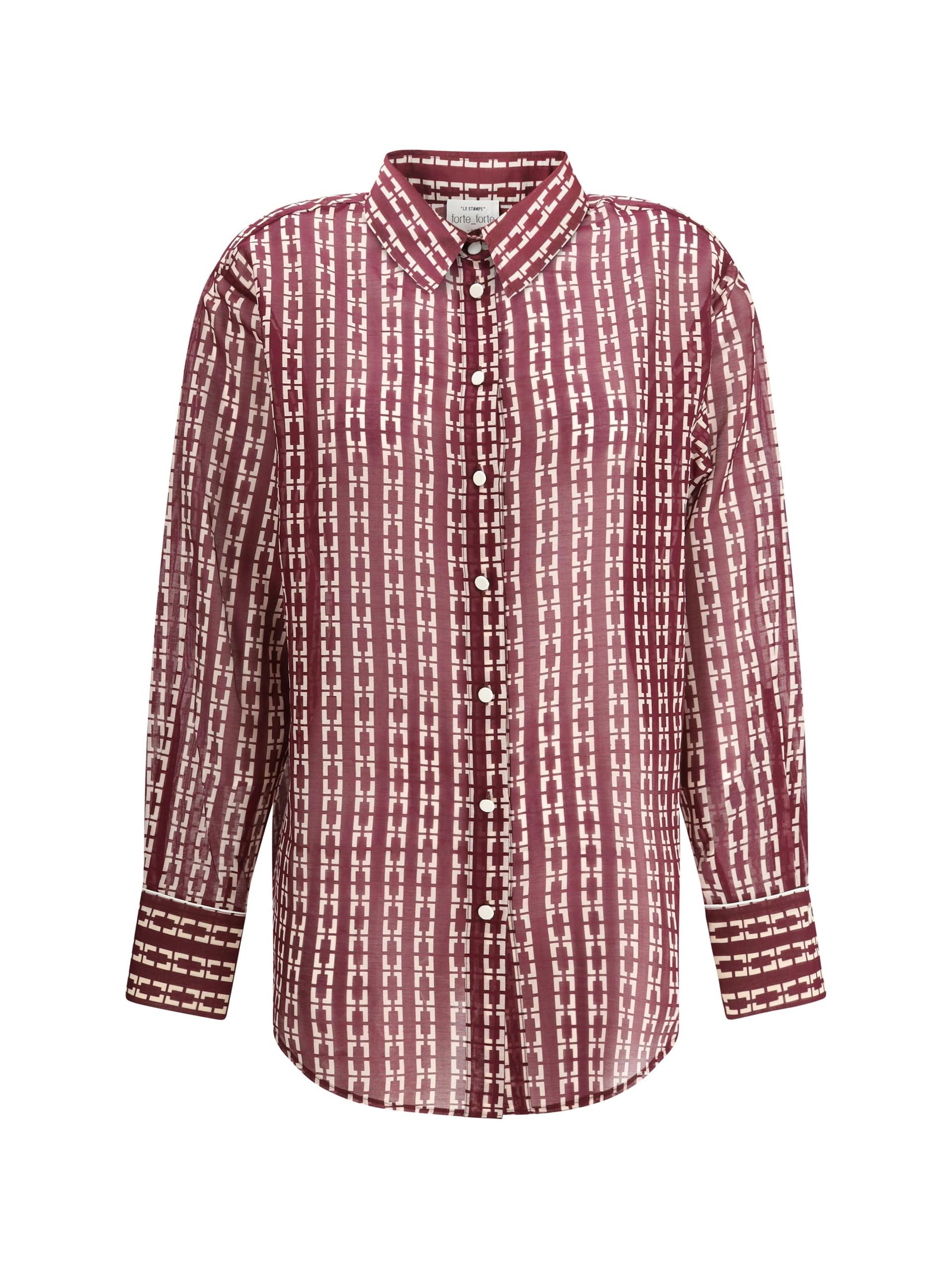 'chaonette' print shirt