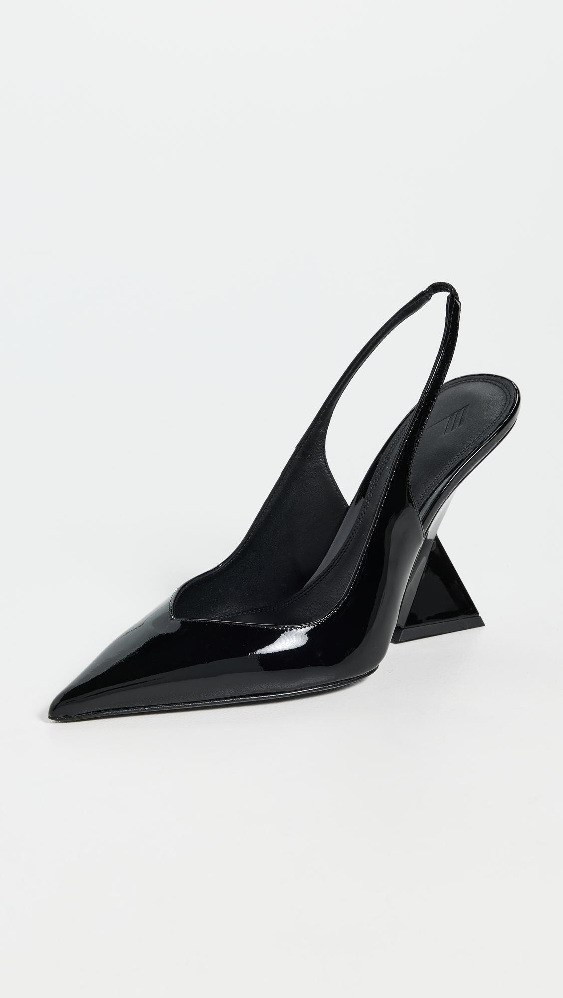 'cheope' slingback wedges 105mm