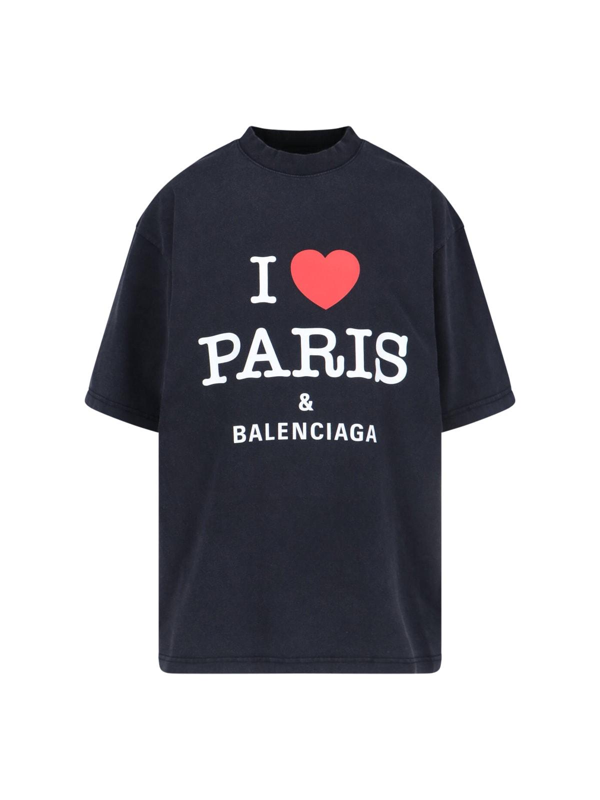 'i love paris' t-shirt
