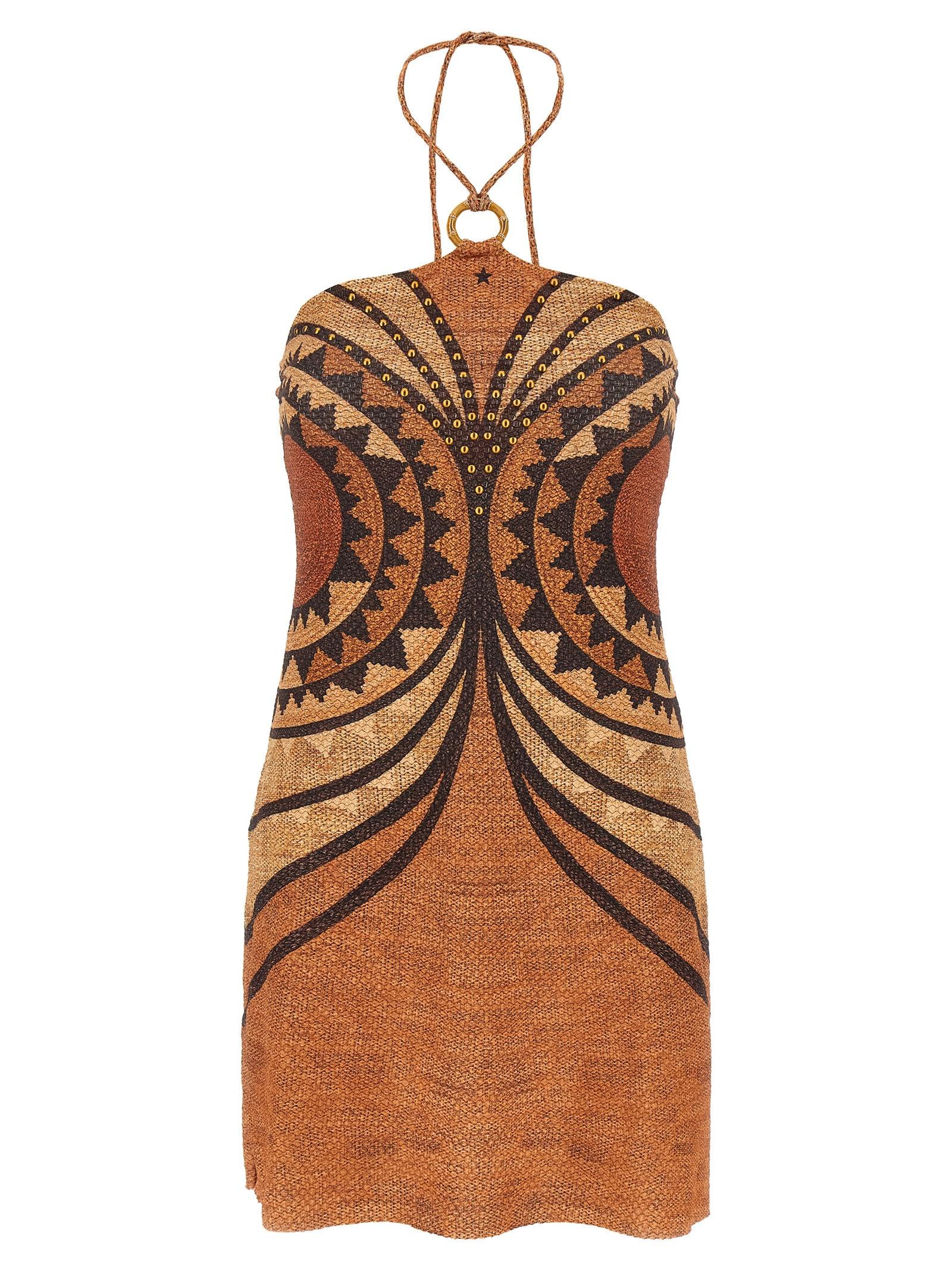 'intreccio africano' dress