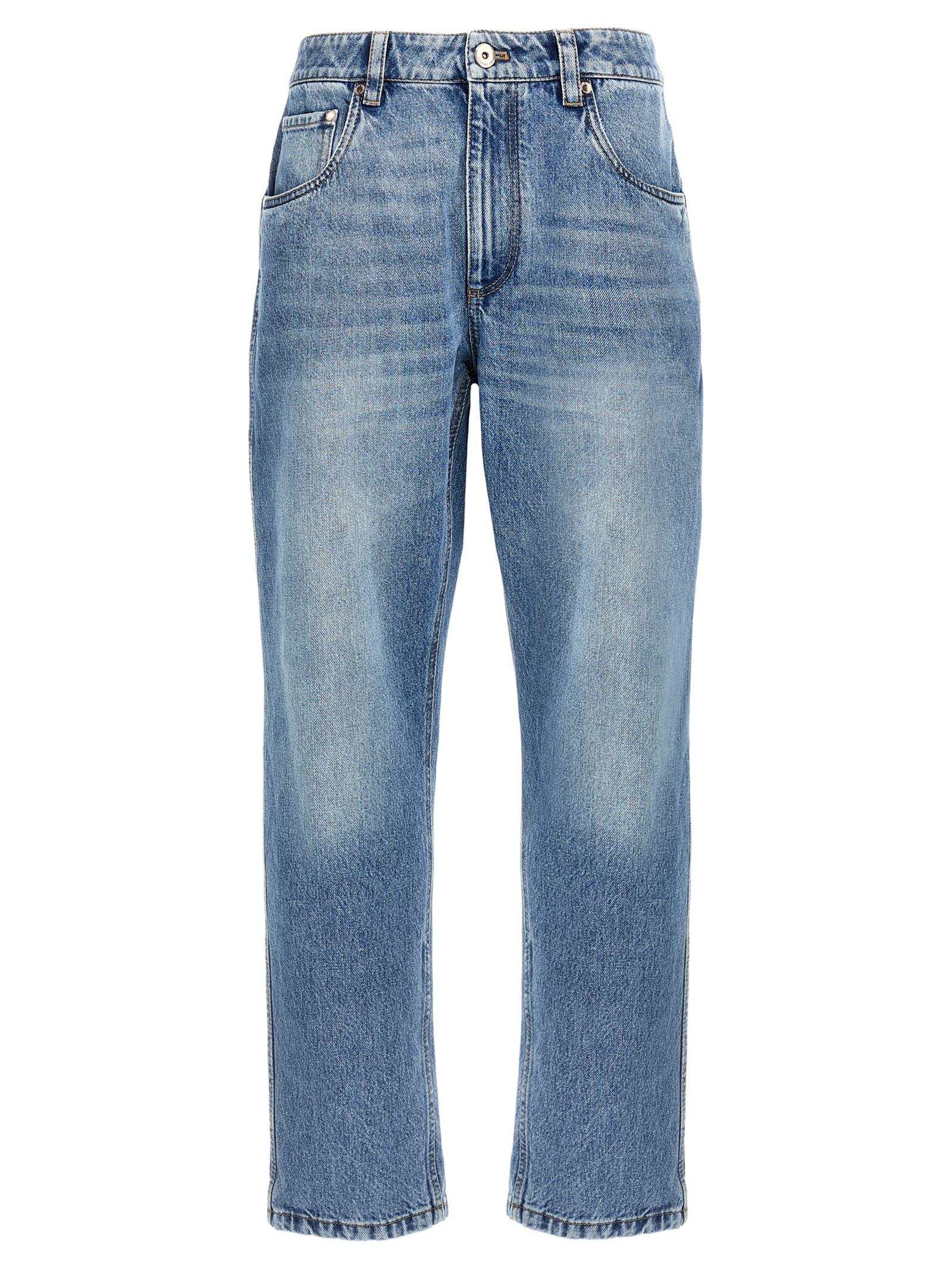 'monile' denim jeans