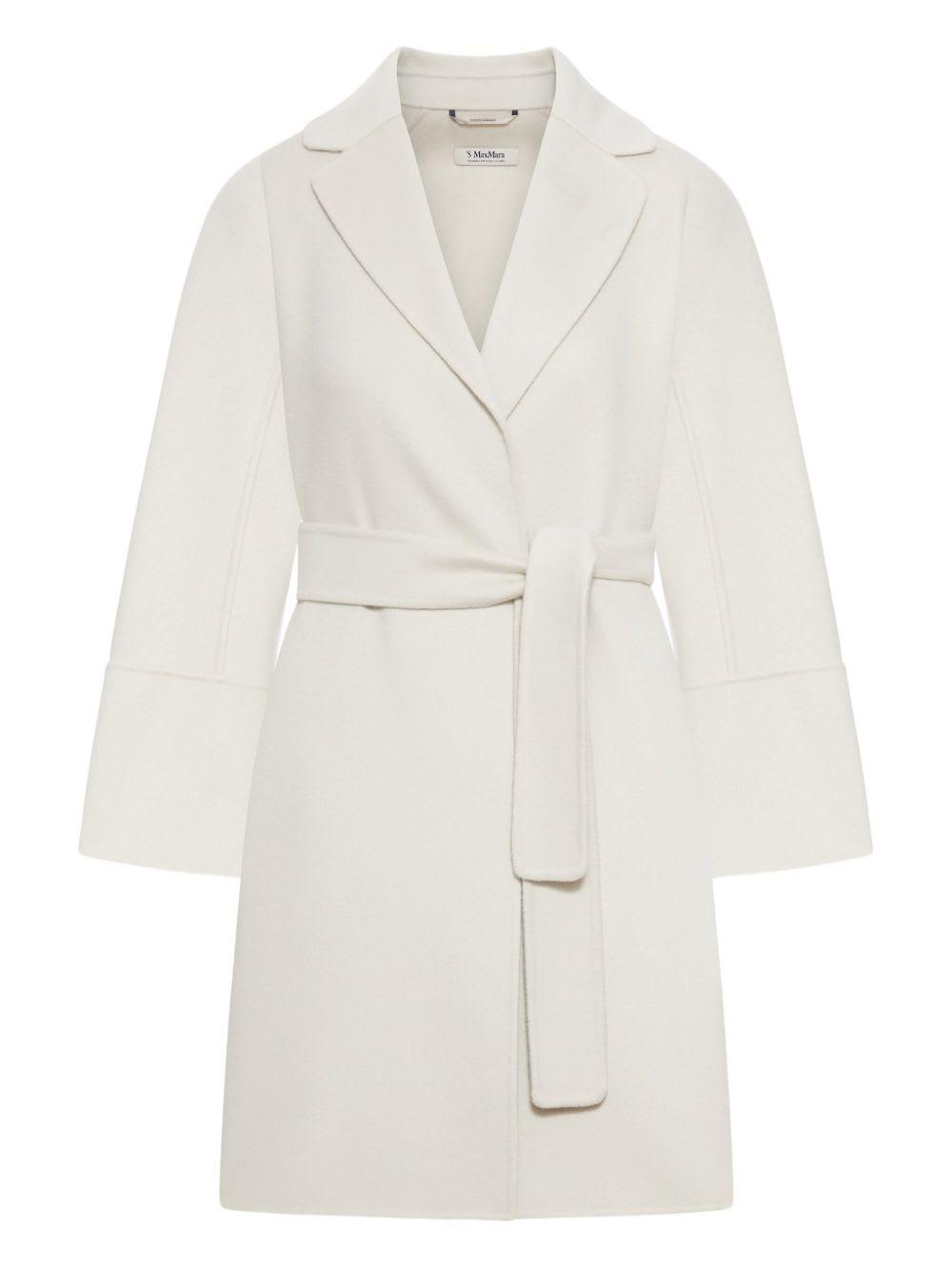 's max mara's max mara wide virgin wool coat