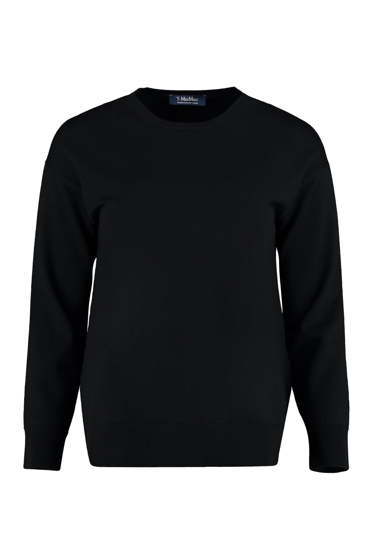 's max mara amburgo crew-neck sweater