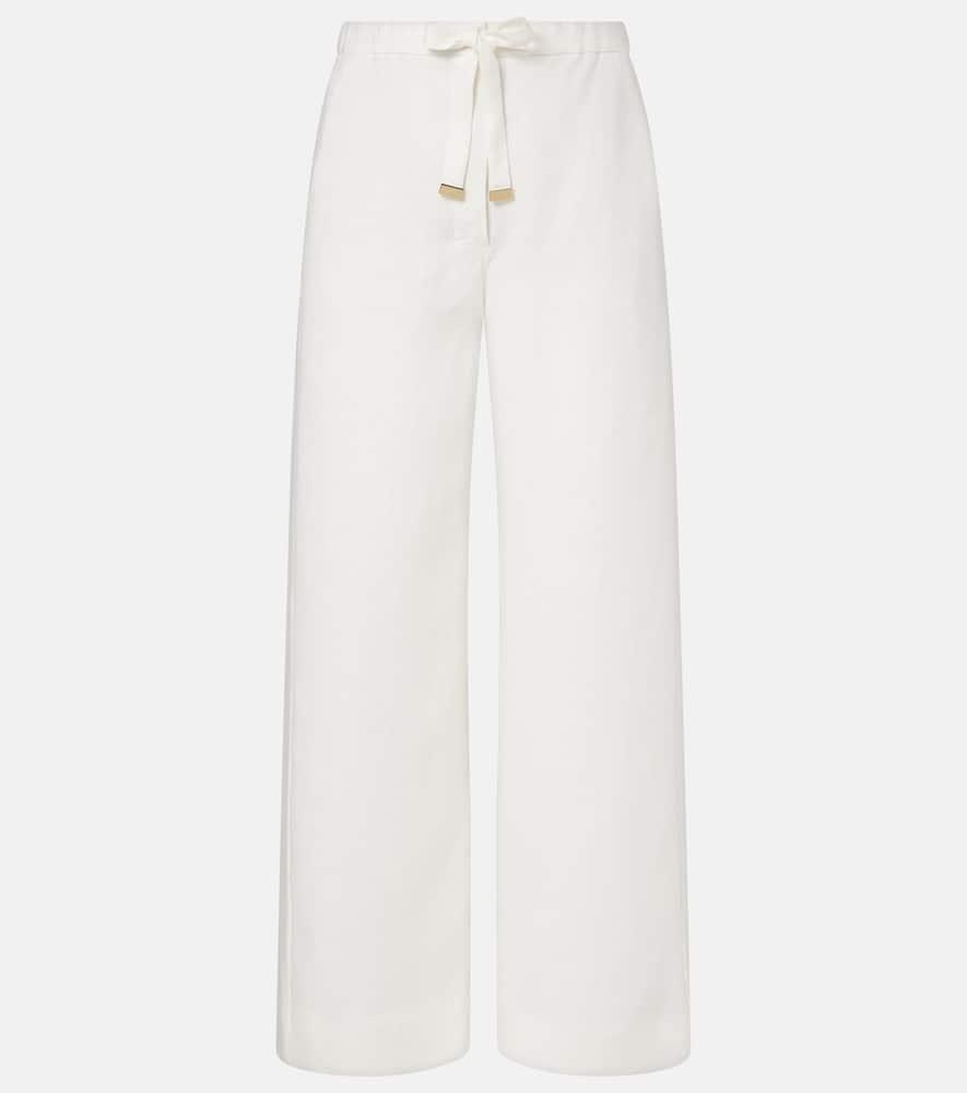 's max mara amedea linen wide