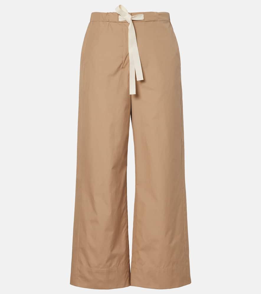 's max mara argento cotton culottes