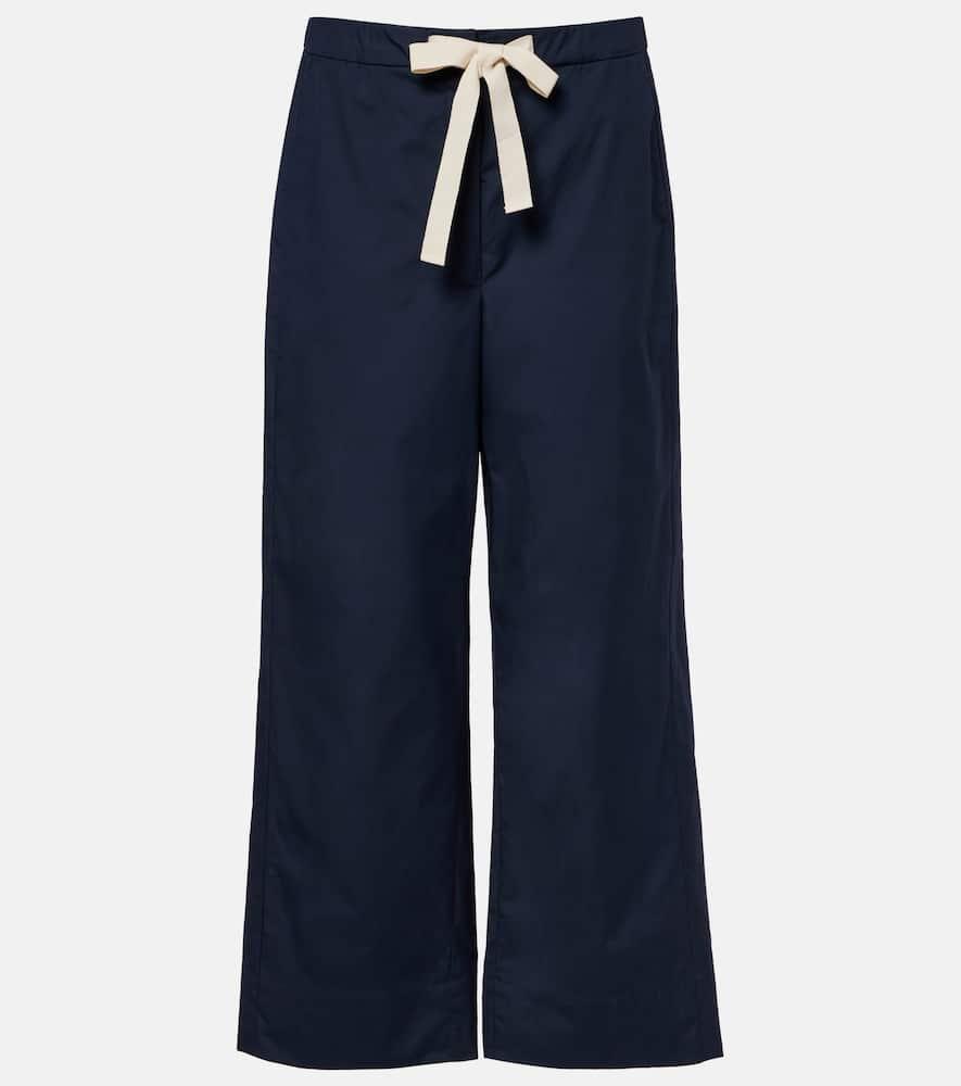 's max mara argento cotton wide