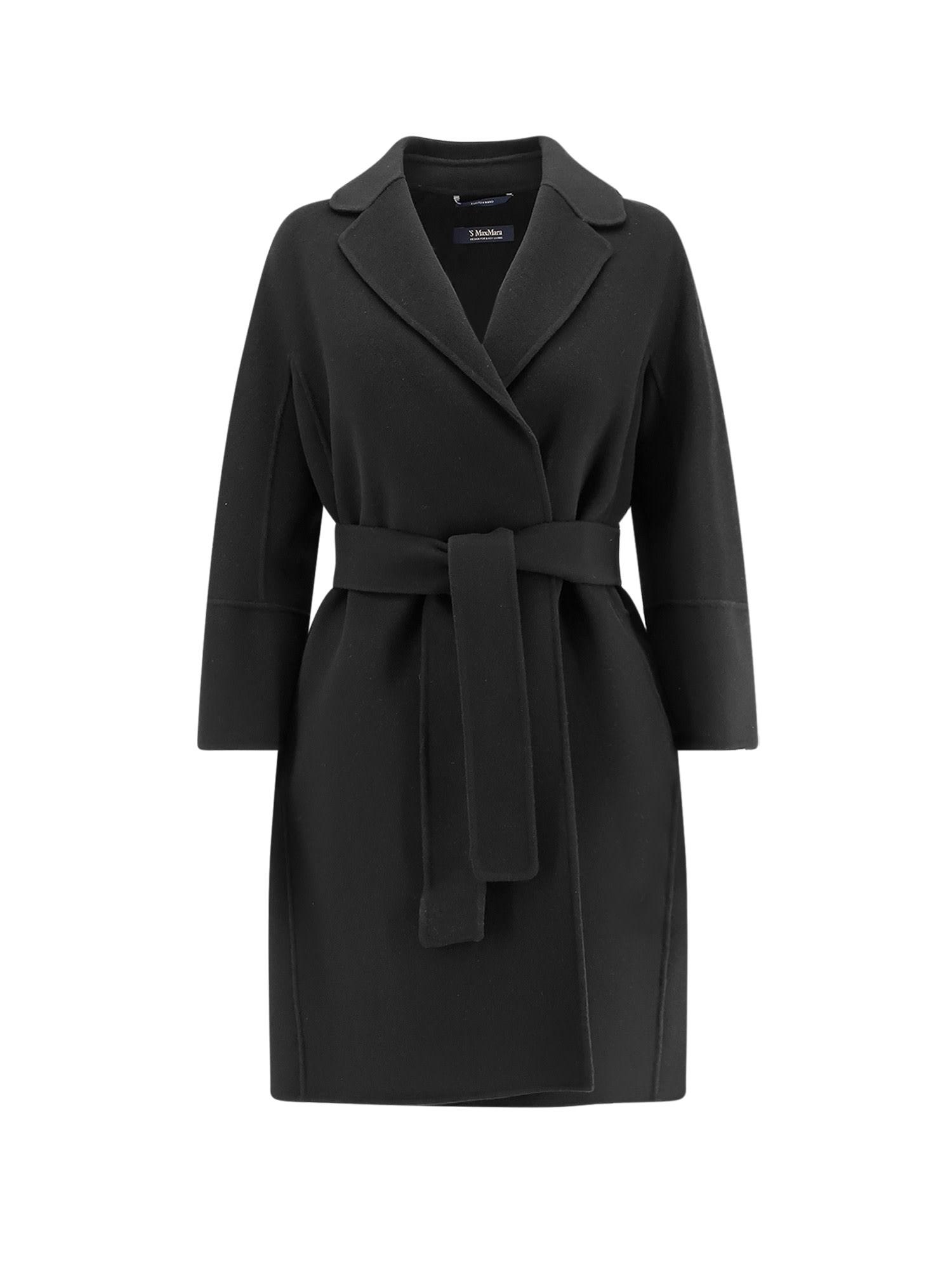 's max mara arona virgin wool coat