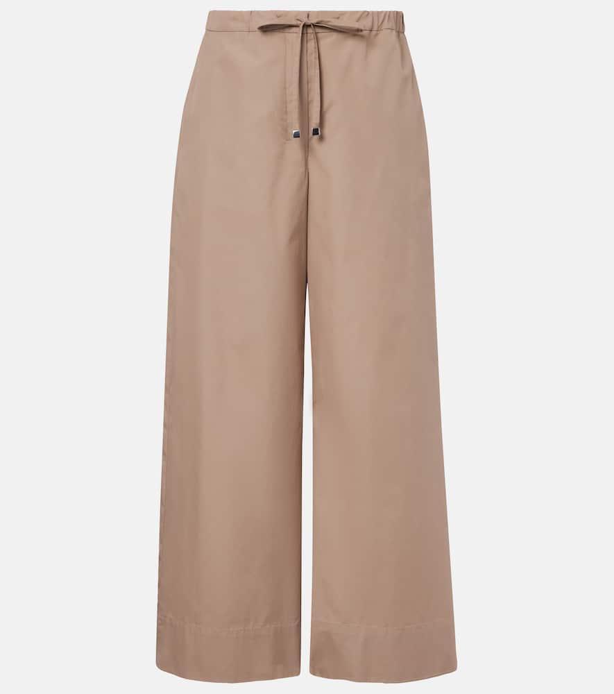's max mara auero cotton poplin wide