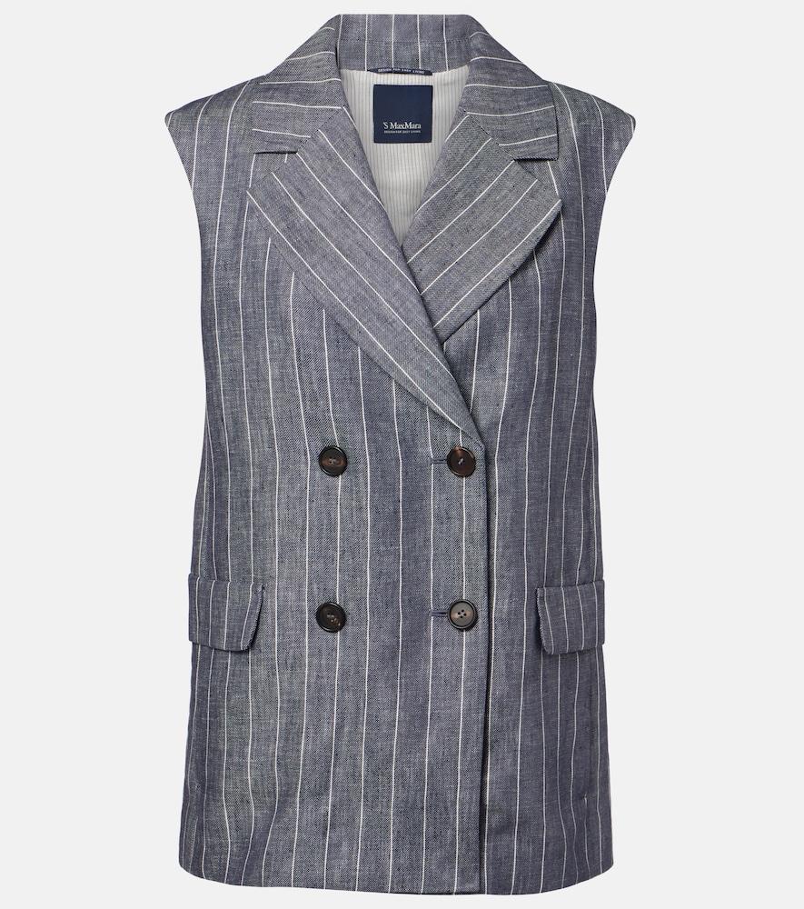 's max mara ballo pinstripe double