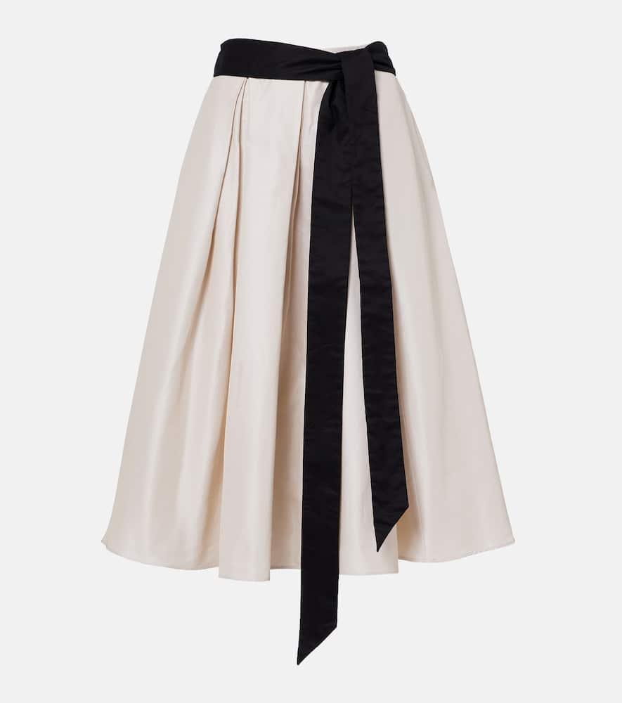 's max mara baschi pleated cotton