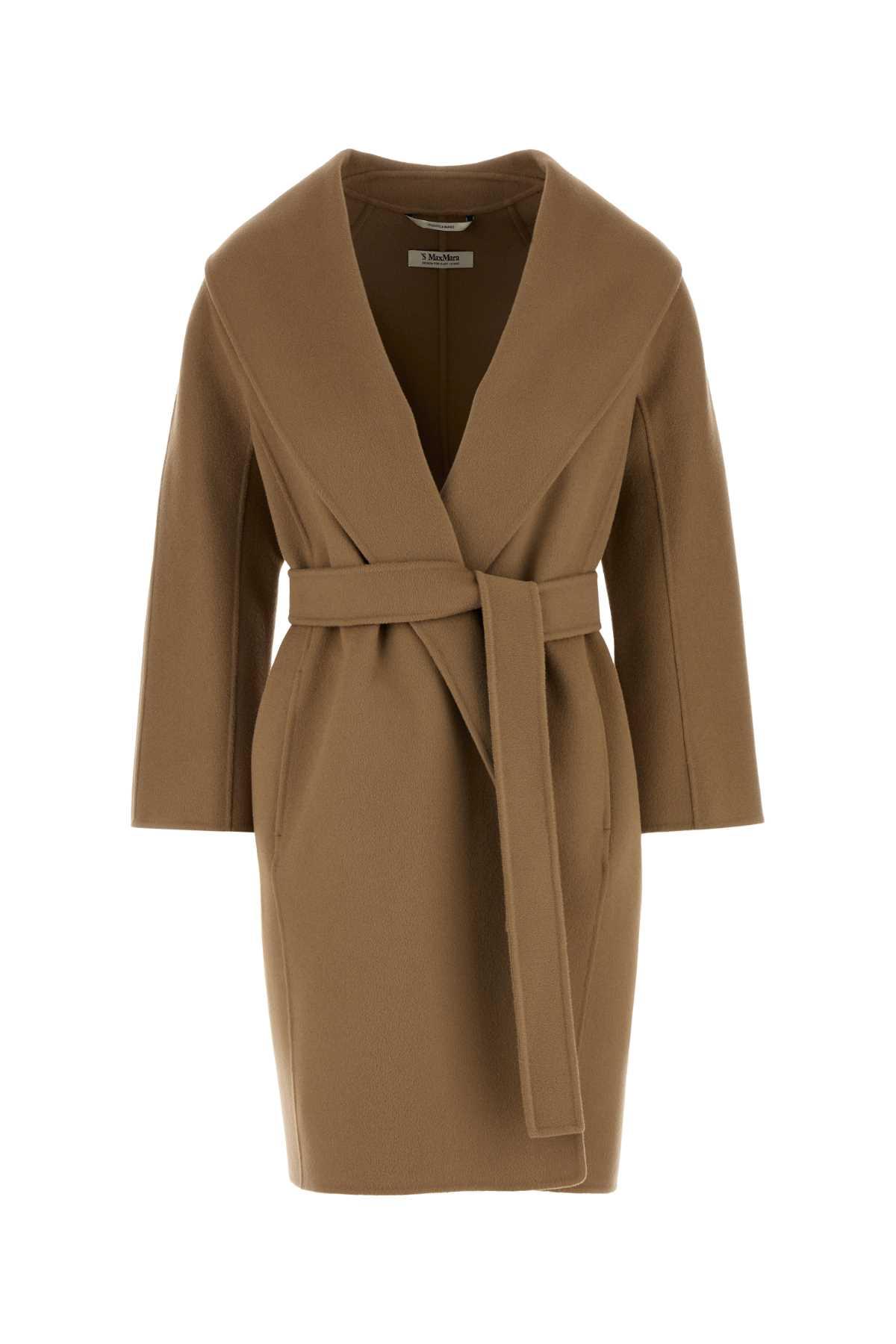 's max mara biscuit wool messi coat