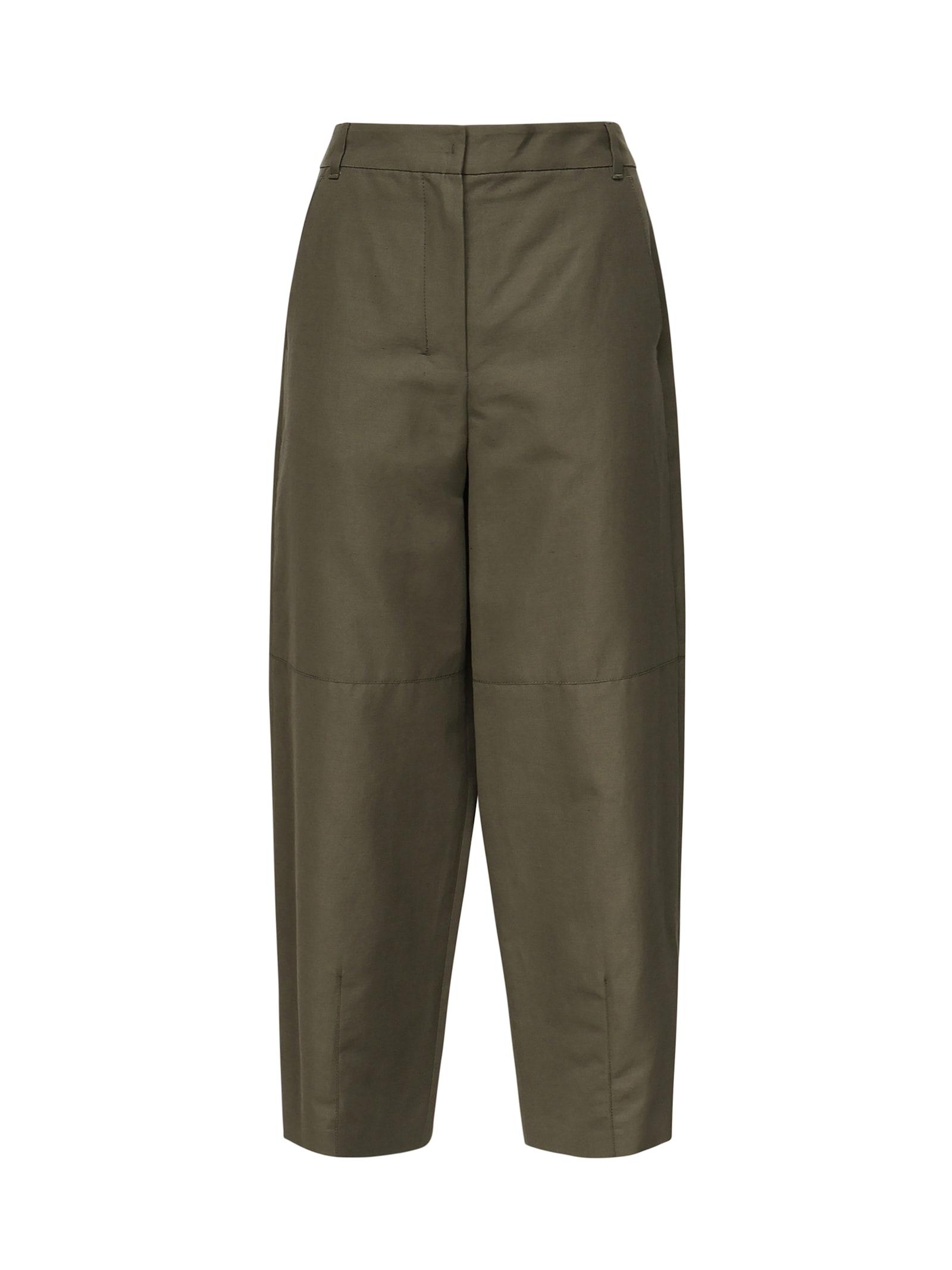 's max mara canvas baggy pants