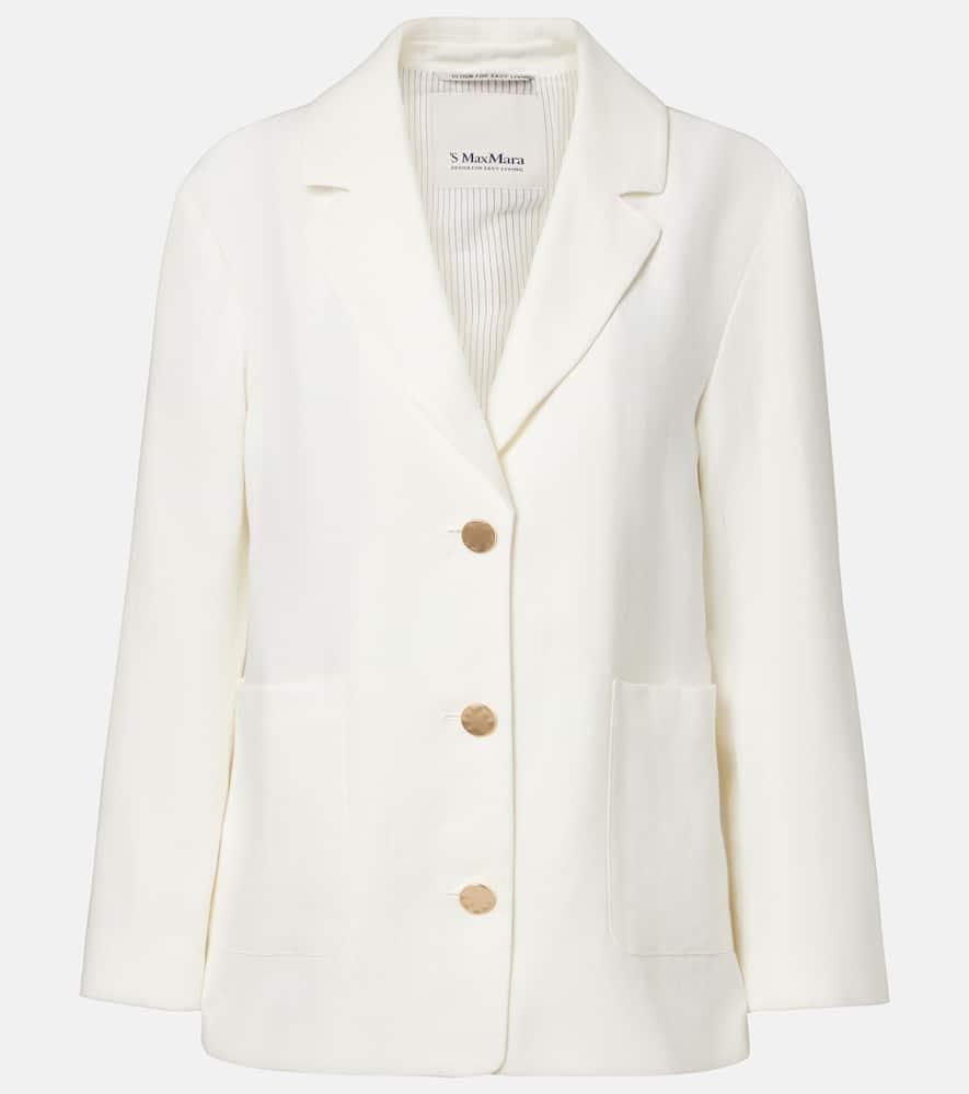 's max mara carlotta linen blazer