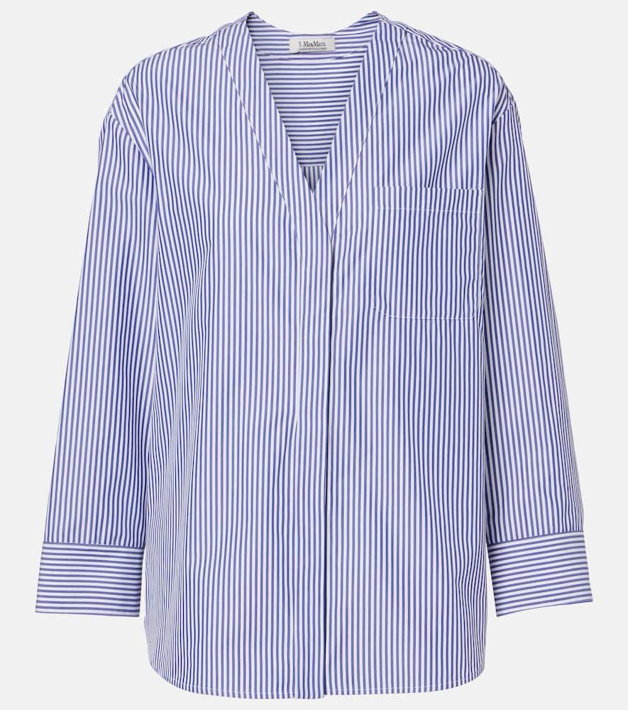's max mara chicca cotton poplin shirt