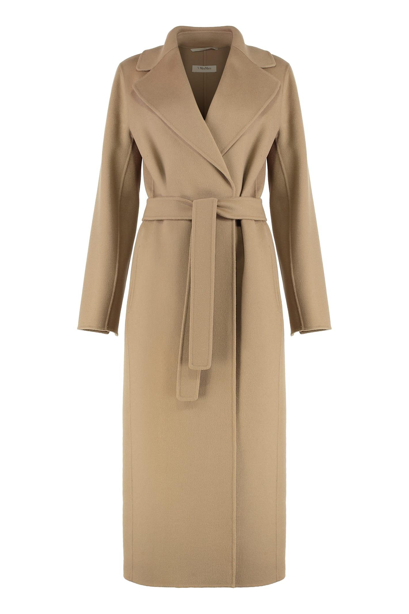 's max mara coat with a wool fabric.