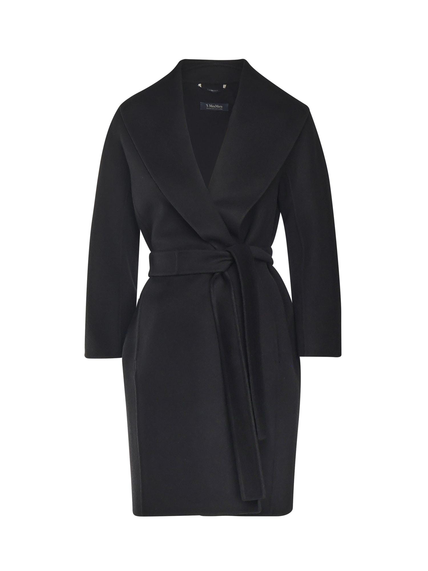 's max mara double wool wrap coat