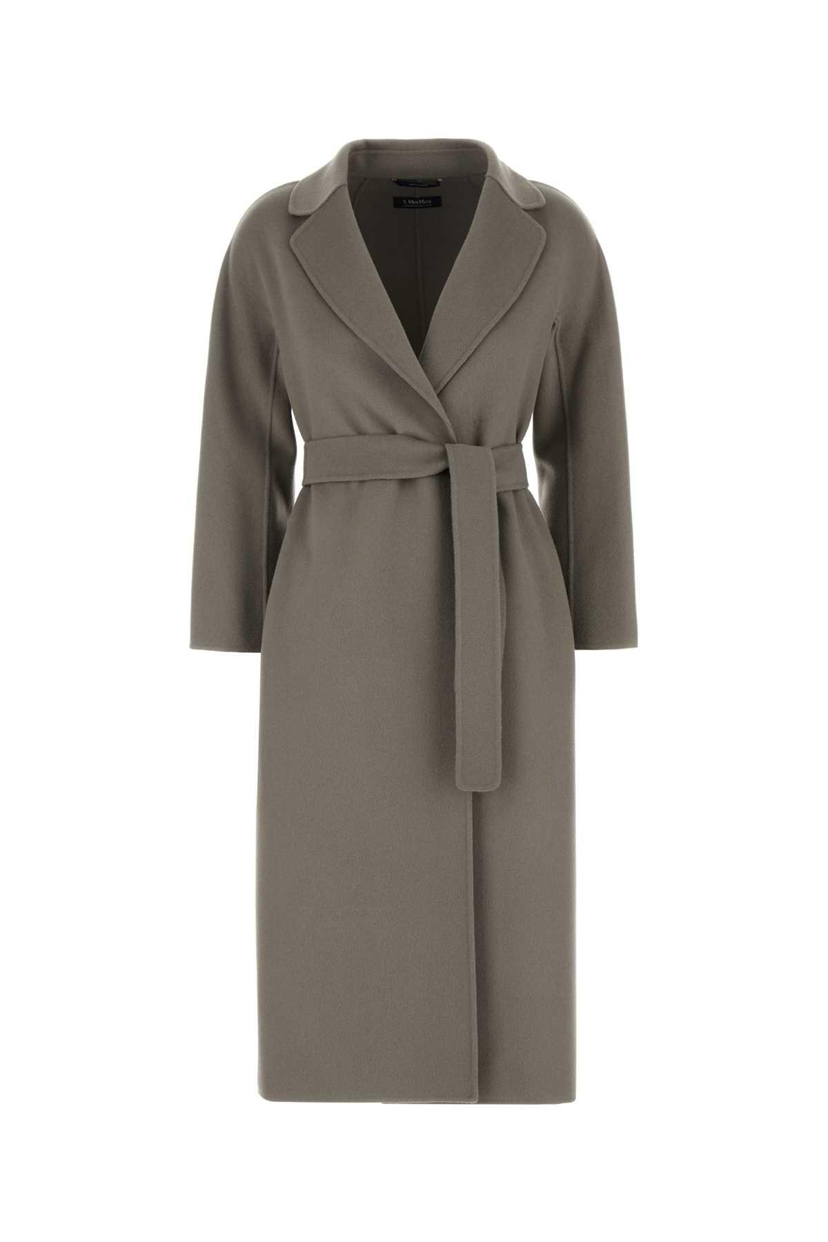 's max mara dove grey wool esturia coat