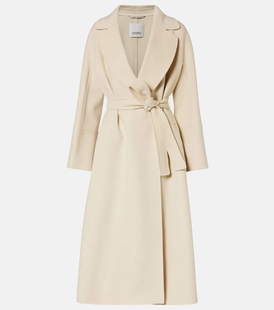 's max mara elisa virgin wool wrap coat