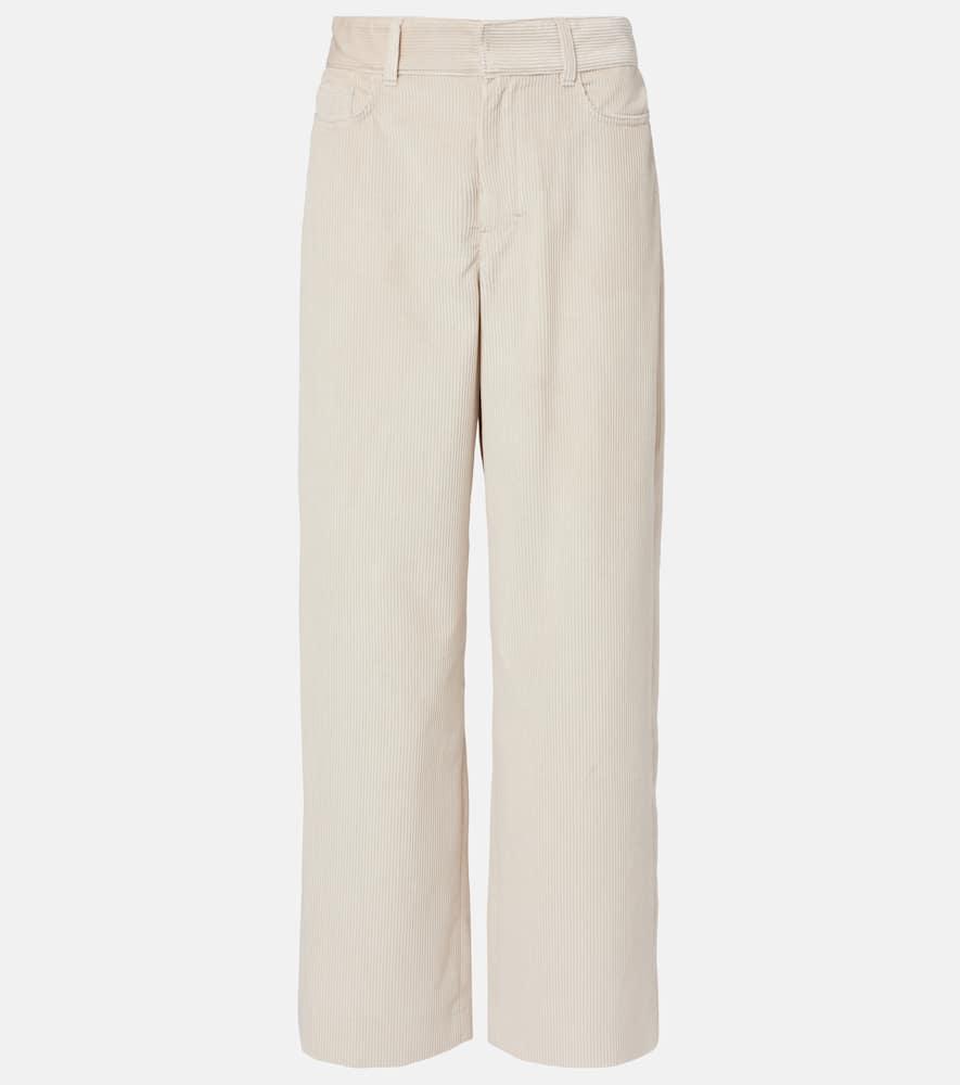 's max mara eneide cotton corduroy wide