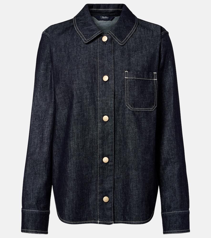 's max mara enfasi denim shirt