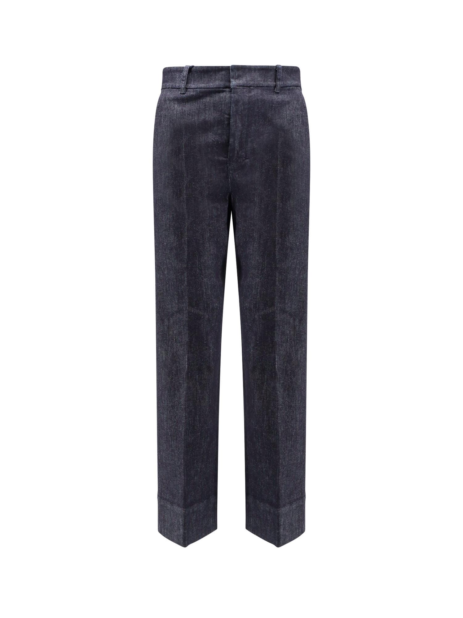 's max mara fresis denim trousers