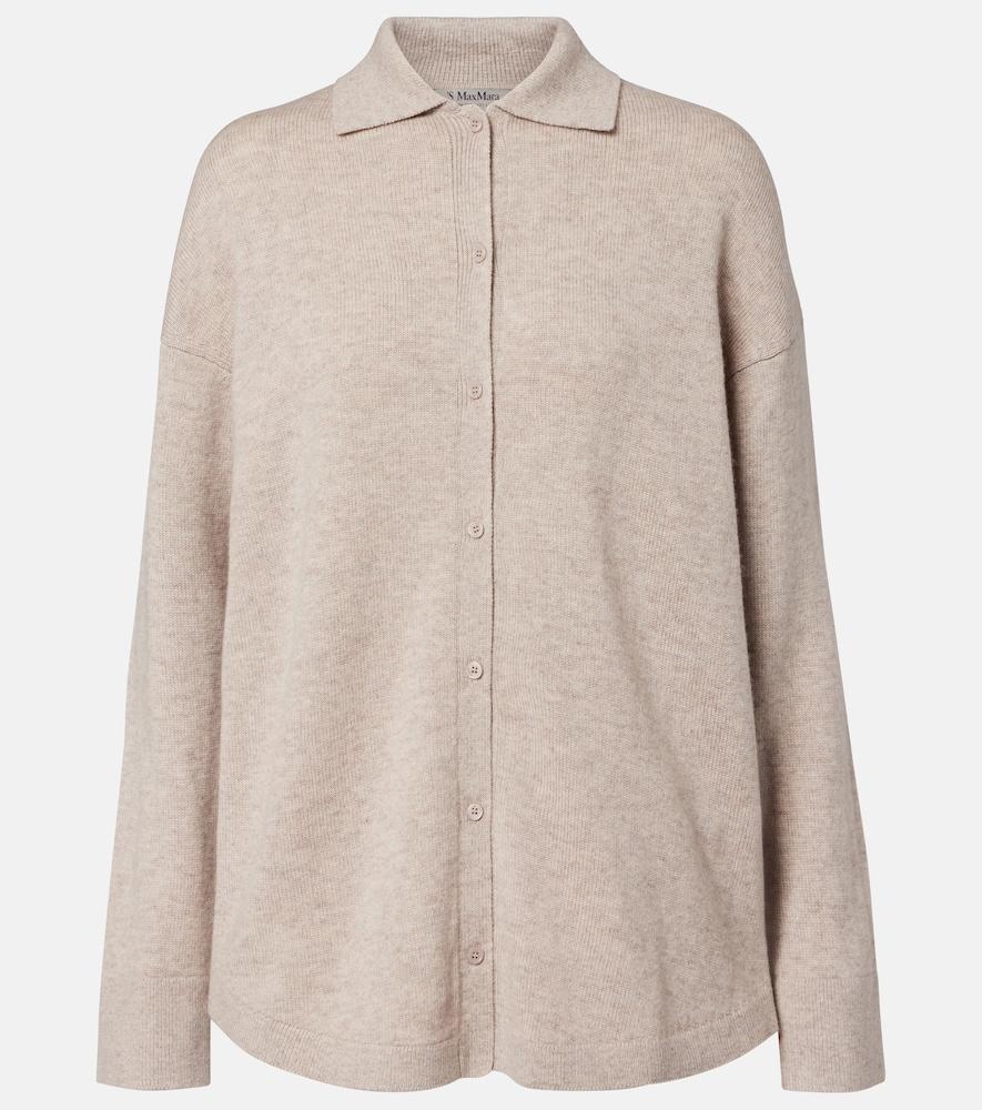 's max mara gatti wool and cashmere cardigan