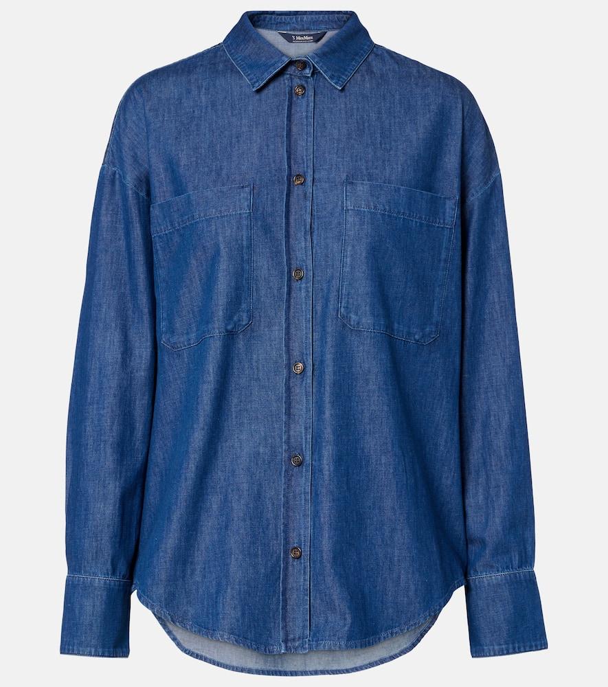 's max mara ginny denim shirt