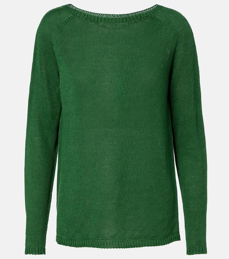 's max mara giolino linen sweater