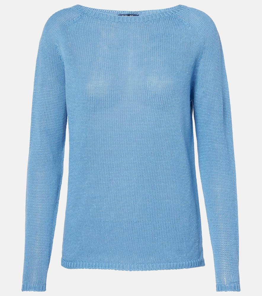 's max mara giolino linen sweater