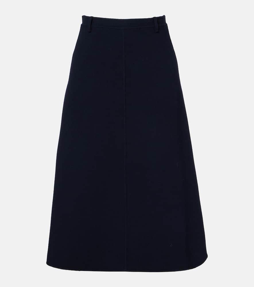 's max mara gloria virgin wool midi skirt