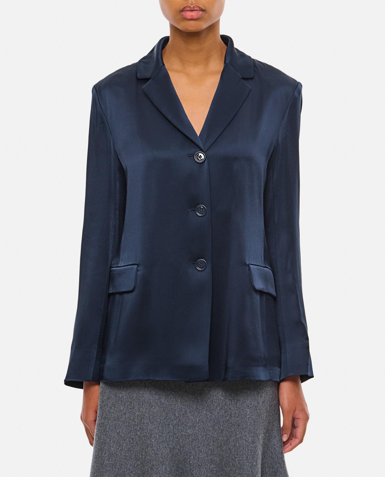 's max mara guido satin jacket
