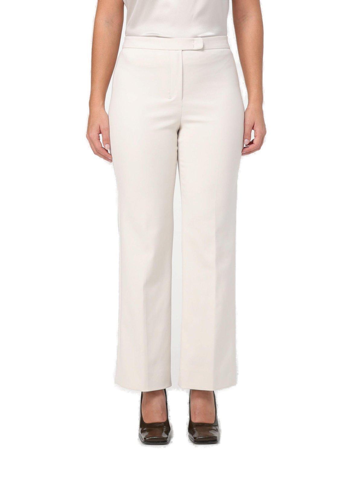 's max mara high waist straight leg pants