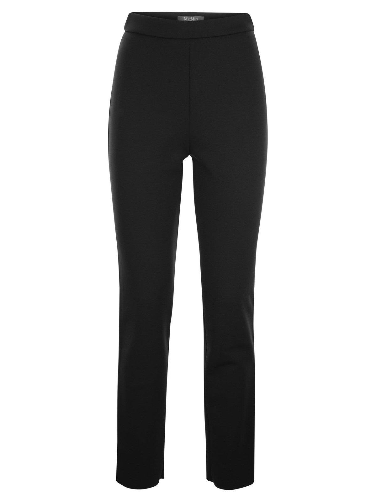 's max mara high waist stretch trousers