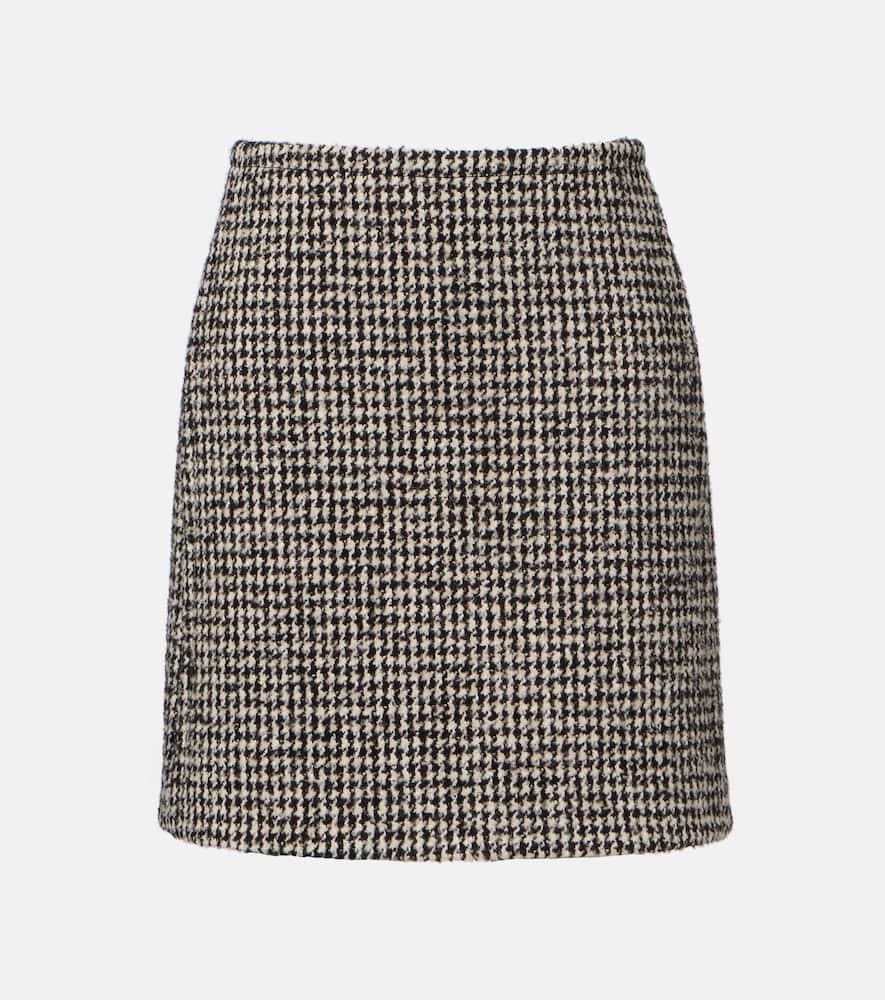 's max mara houndstooth miniskirt