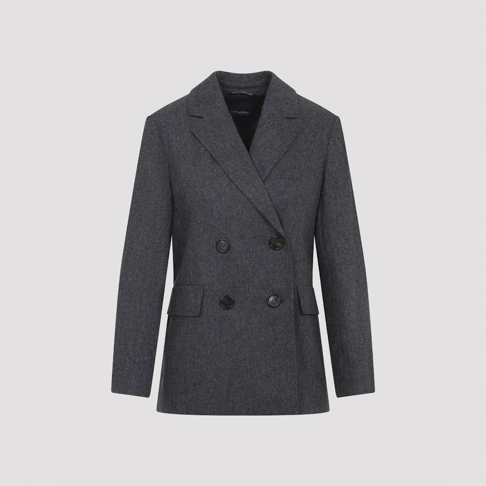 's max mara lena flanell jacket