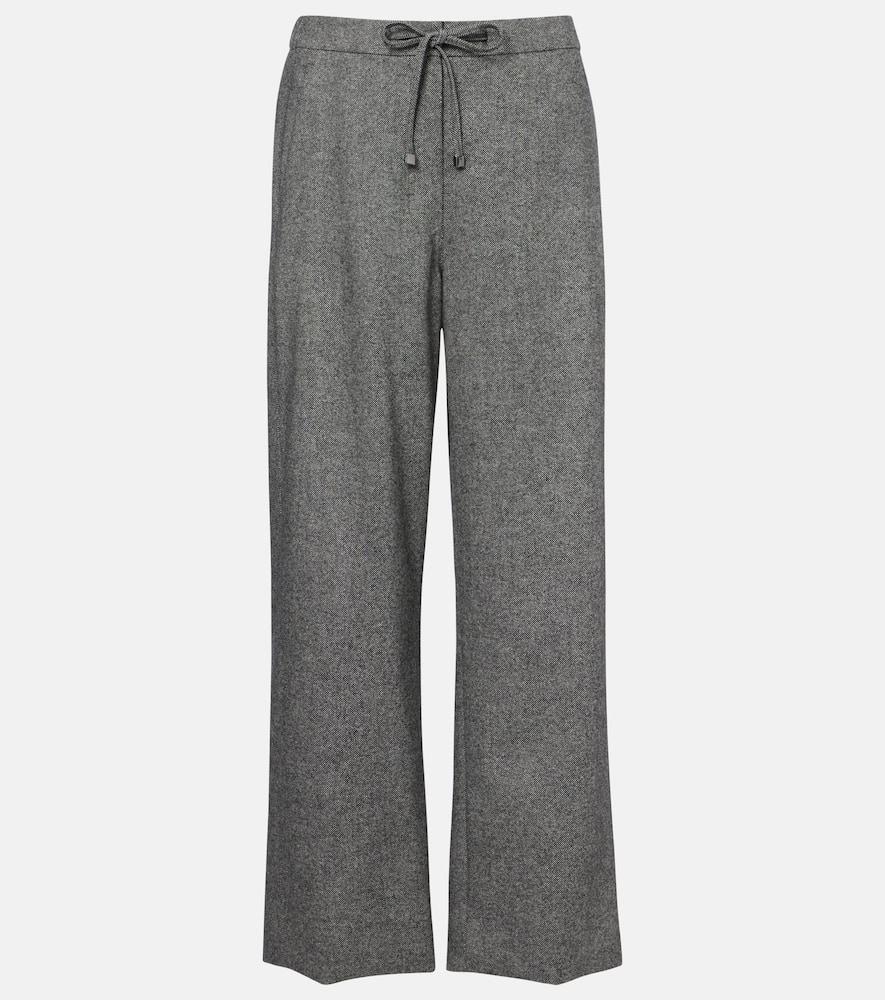 's max mara livio wool and cashmere pants