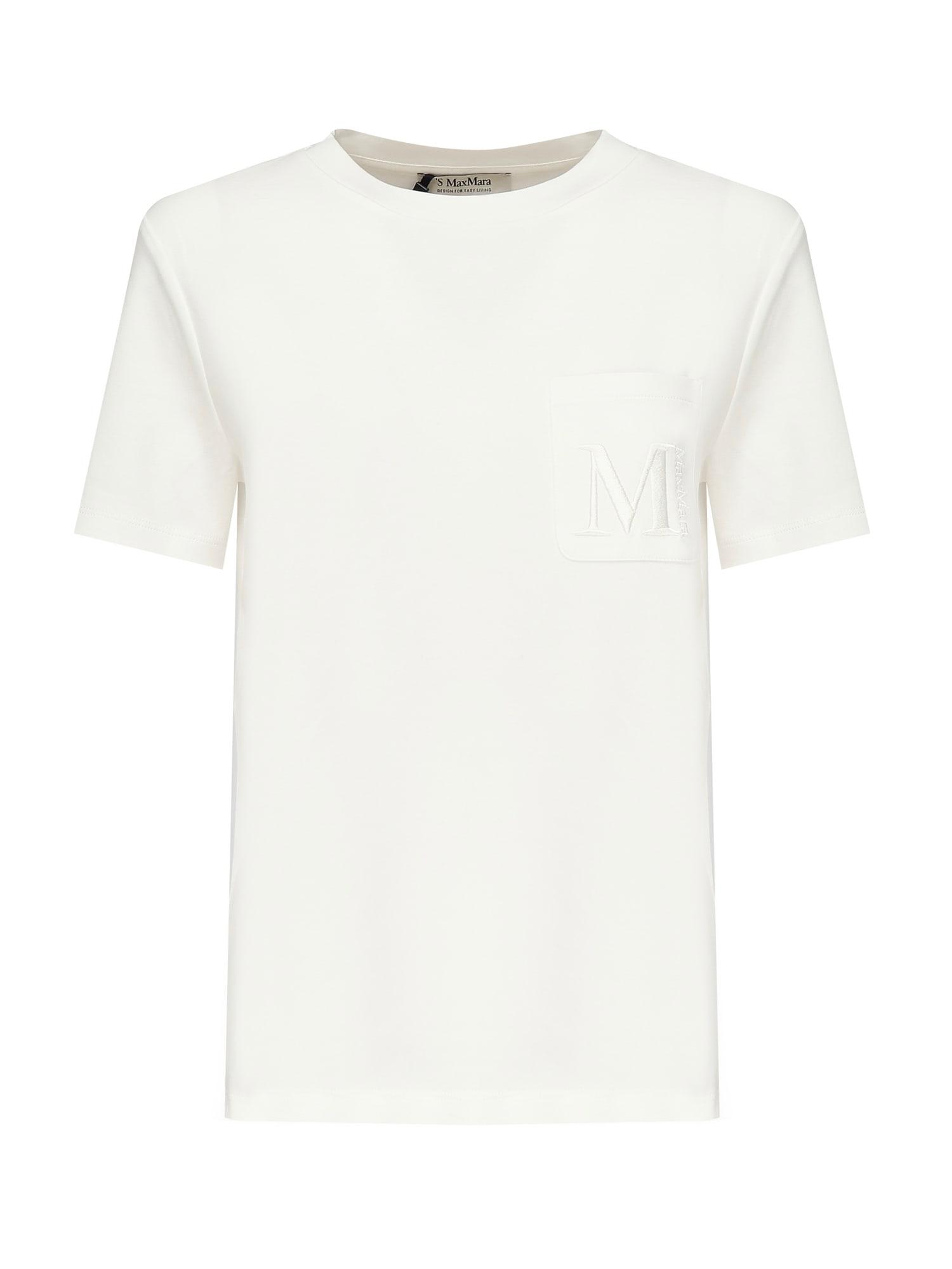 's max mara logo t-shirt