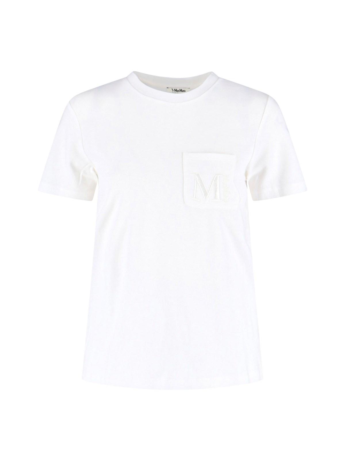 's max mara logo t-shirt