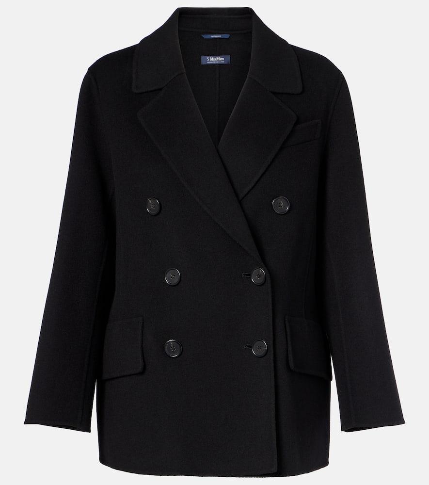 's max mara lukas virgin wool peacoat