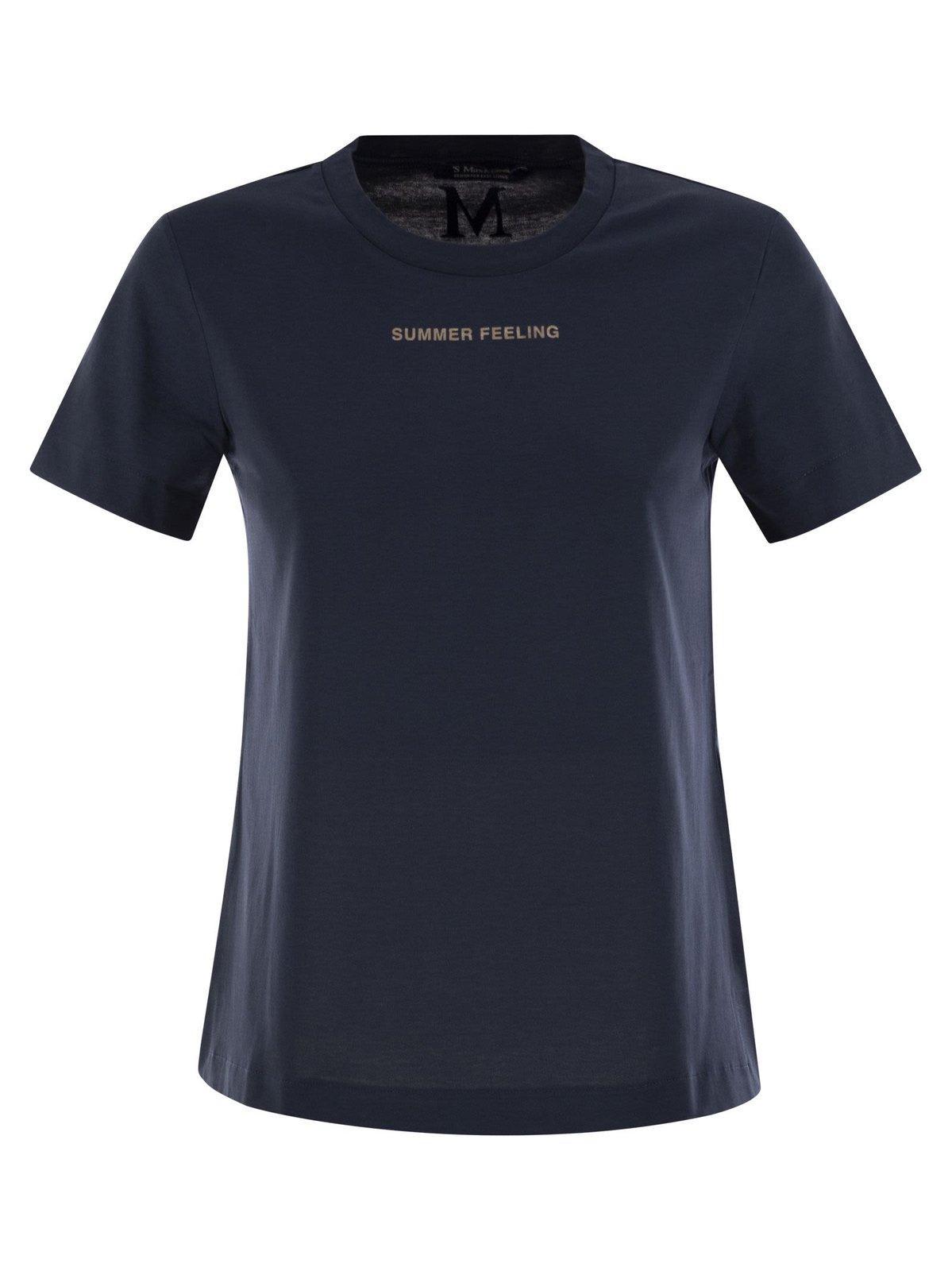 's max mara lusso crewneck short-sleeved t-shirt