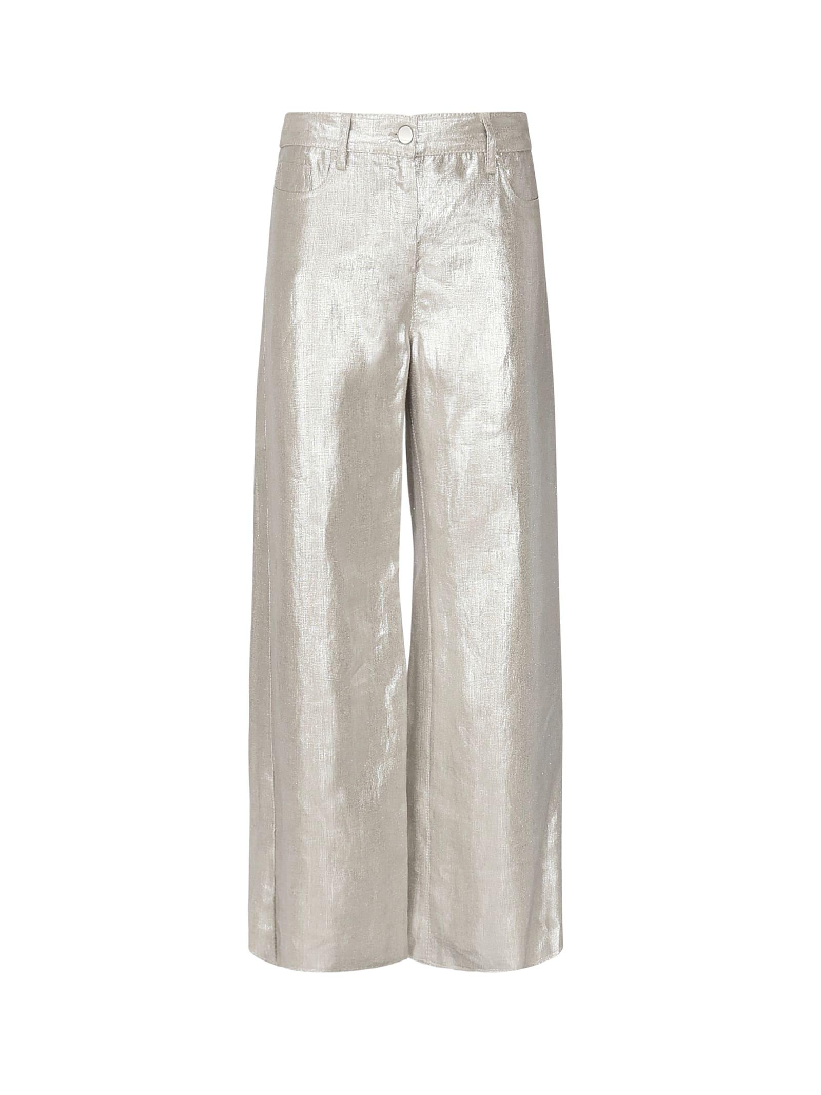 's max mara malika linen trousers