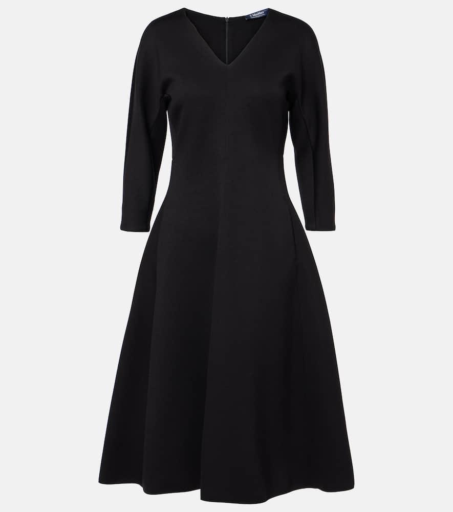's max mara midas jersey midi dress