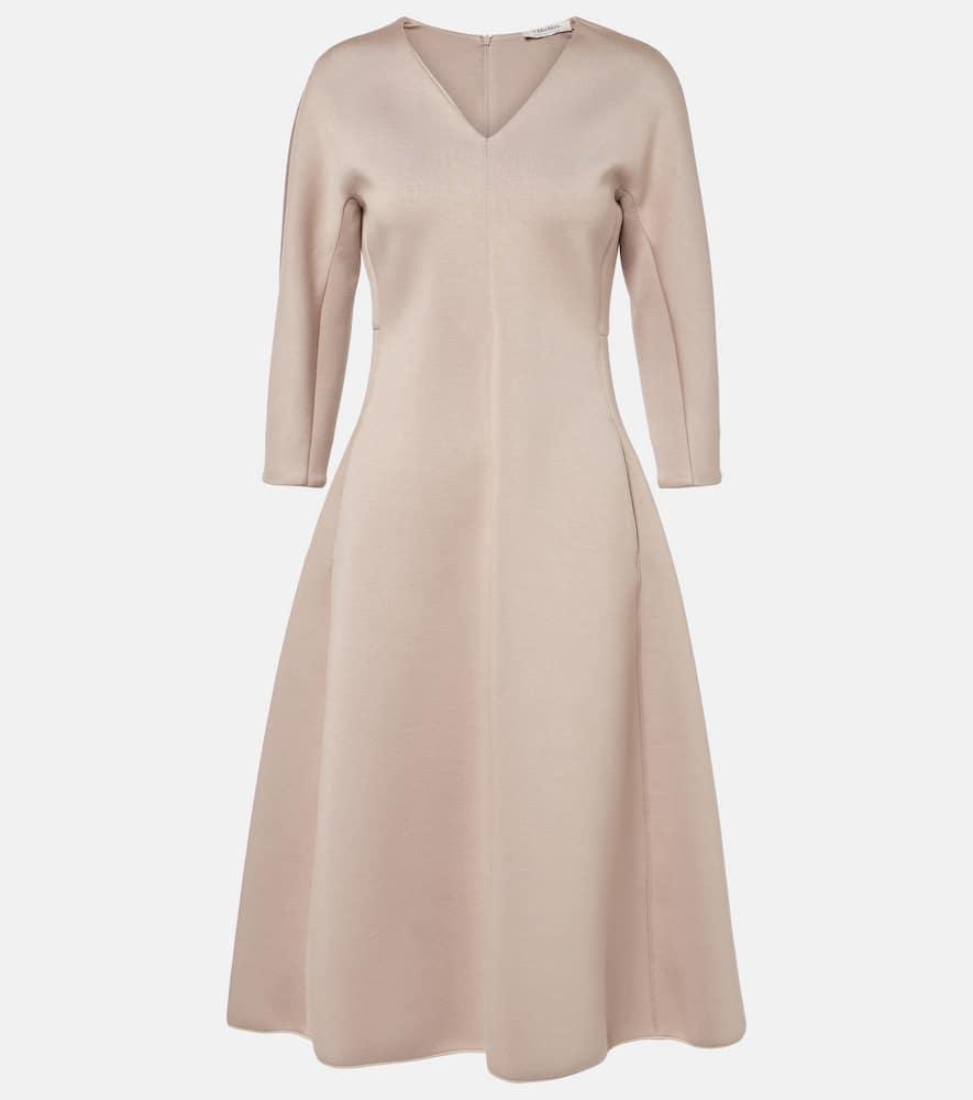 's max mara midas jersey midi dress