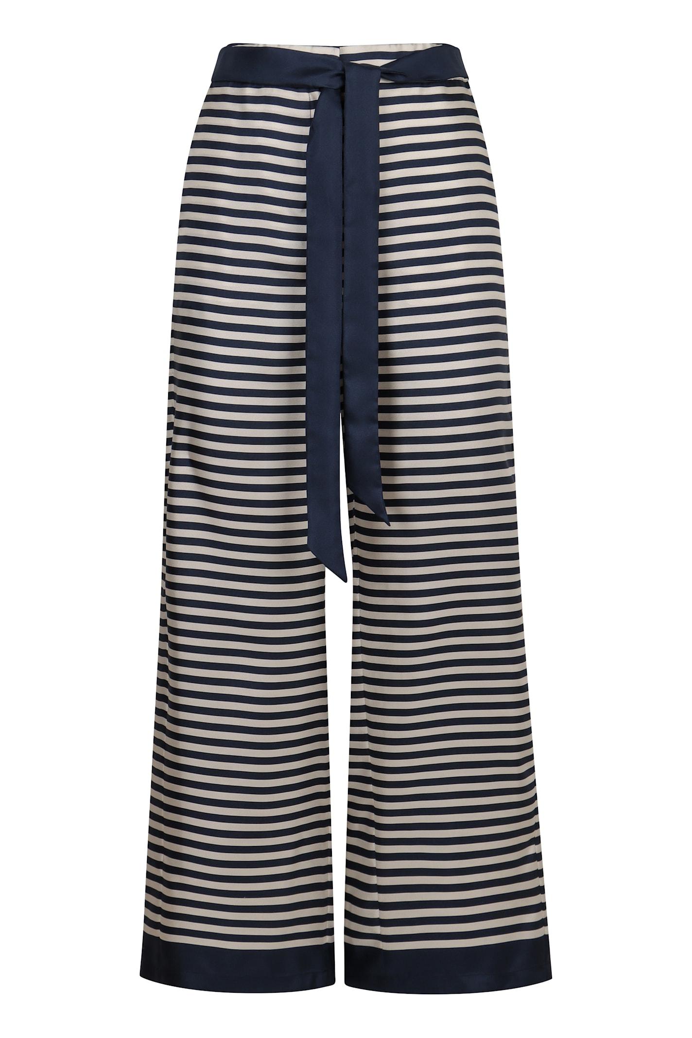 's max mara nine silk trousers