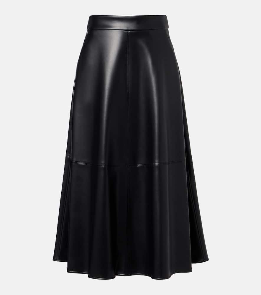 's max mara ninfa jersey midi skirt