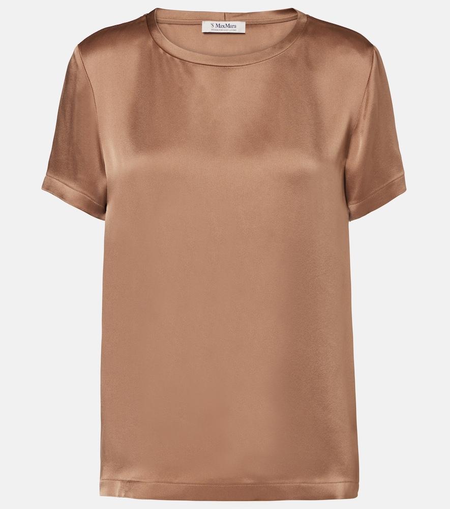 's max mara rebecca satin top