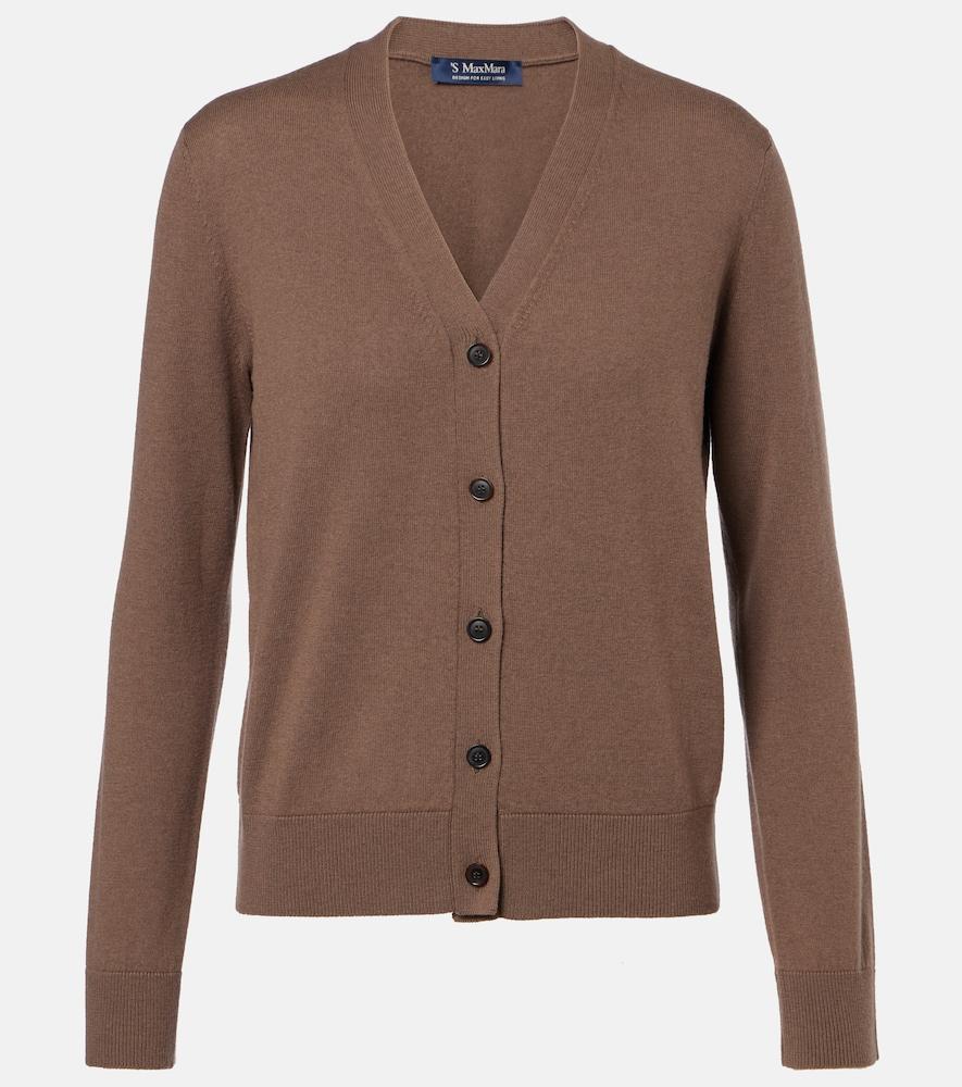 's max mara ribes wool cardigan