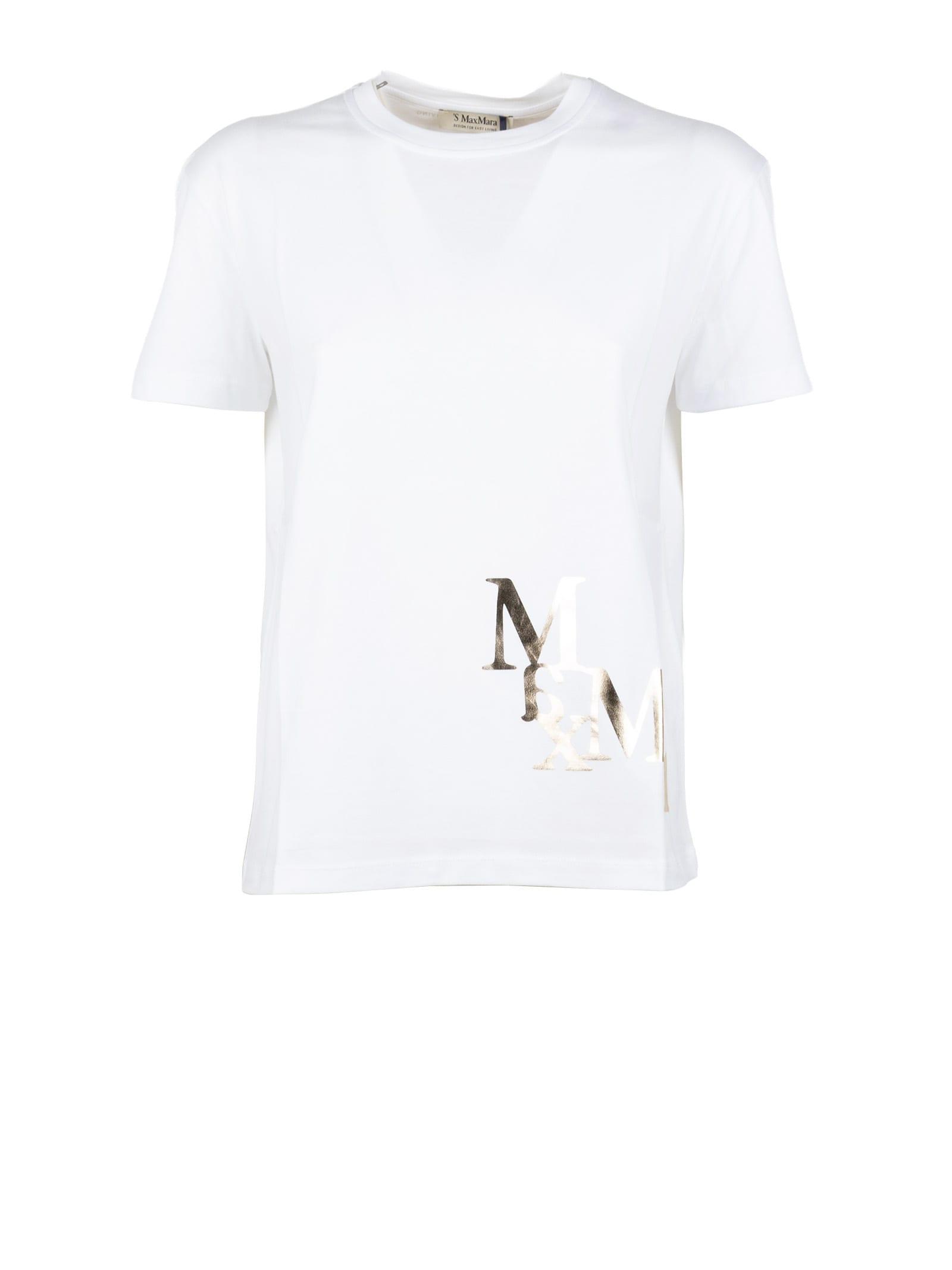 's max mara s max mara t-shirts and polos white